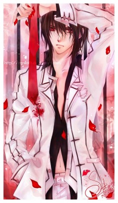 This is Kaname from Vampire Knight