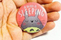 This wonderful button that makes your life preferences known. | 23 Ridiculously Cute Products For Anyone Who Loves Totoro