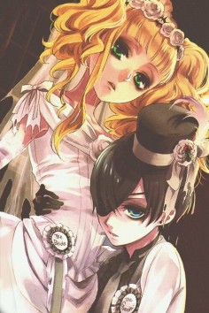 Though I know Sebastian x Ciel is a thing, can't deny the Elizabeth x Ciel canon ship is adorable too.