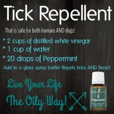 Tick Repellent that's safe for humans AND dogs!
