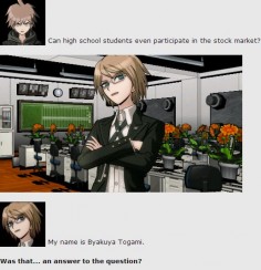 Togami you piece of shit I love you