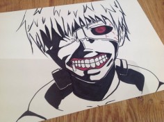 tokyo ghoul pencil drawing - Google Search
