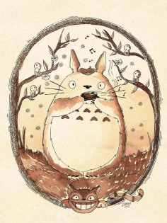 Totoro & co. Studio ghibli