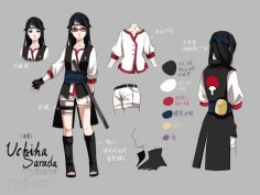 Uchiha Sarada/#1824607 -  is by far my favorite outfit for sarad
