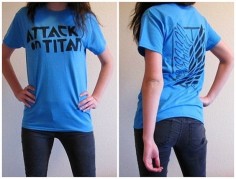 Unisex Attack on Titan shirt. Comes in a few different colors. You want one @Mario Barraza ???