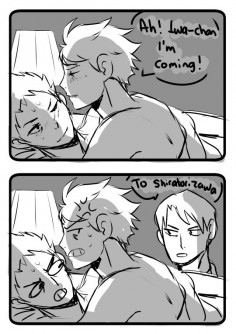 “Ushijima has no chill ” I just really REALLY needed to draw this textpost More textpost comics