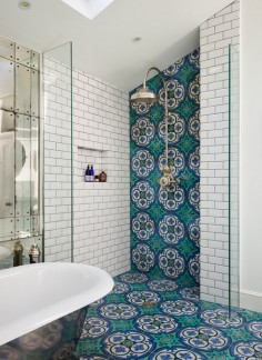 Victorian terrace house, SW London. Drummonds Bathrooms, London, UK. Photography by Darren Chung.