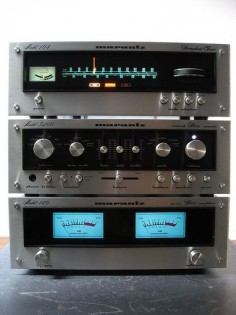 vintage Marantz stereo equipment