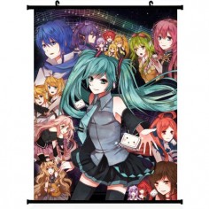 Vocaloid Anime Wall Scroll Poster (24''*32'')support Customized Anime World
