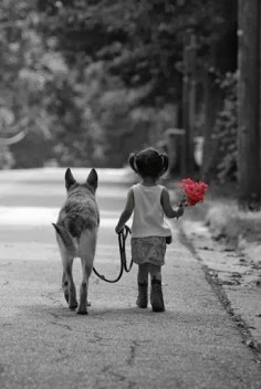 Walking with a forever friend.