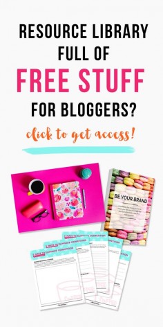 Want access to tons of colorful, free resources to help you grow your blog, business and brand? This library for lady bosses and bloggers is brimming with worksheets, pretty stock photos, workbooks, templates and more! For FREE, of course.