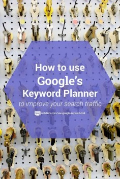Want to get more google traffic to your blog? Here is a quick tutorial on how to use google keyword planner to find the right keywords.
