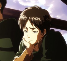 ((WATCH THIS IMPORTANT GIF OF A VERY ADORABLE EREN OKAY JUST LOOK AT HIM ))