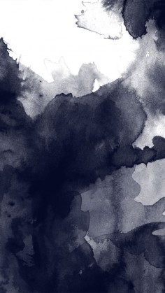 Watercolor paint cloudy blend. Tap to see more Black and White style iPhone wallpapers. - @mobile9