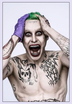 We just got a first look at Jared Leto's Joker and now we're having all the nightmares - but sexy ones lol