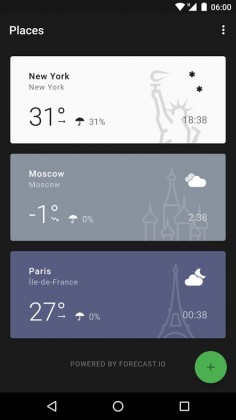 Weather Timeline - Forecast- screenshot
