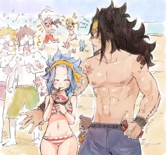 Welcome to my art blog! I'm in love with Gajevy so you'll see lots of it here (some Nalu & Jerza 