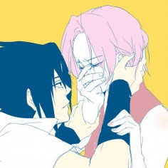 Why have I not pinned this? This fanart is beautiful~ sasusaku