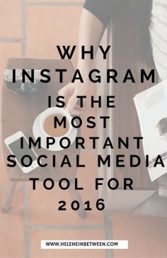 Why Instagram is the Most Important Social Media Tool of 2016 | #SocialMedia #Marketing #Photography