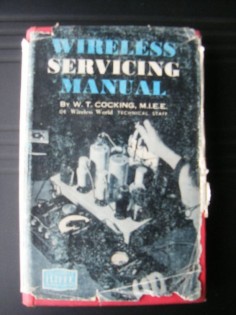 WIRELESS SERVICING MANUAL HB BOOK BY WT COCKING FROM 1948