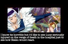 XD This is kinda  sorry Lucy for torturing you XD