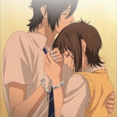 Yamato & Mei from Say "I love you" omg this is such a good anime show