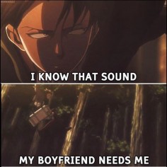 Yes he does, that's what I thought because Levi was the first one to go save him. I notice all the little parts in there relationship