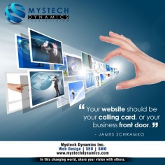 “Your website should be your calling card, or your business front door.” - James Schramko ‪#‎Website‬ ‪#‎Business‬ ‪#‎Marketing‬