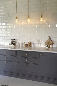 dark grey with white marble - perfect!