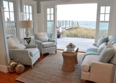 Dream Beach Cottage with Neutral Coastal Decor