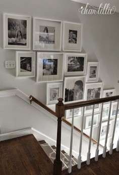 Finally - A Gallery Wall For Our Stairway by Dear Lillie
