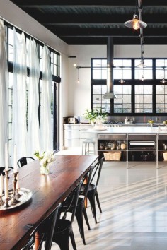 Large industrial kitchen