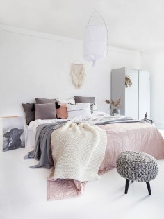 scandinavian interior inspiration | bedroom styling