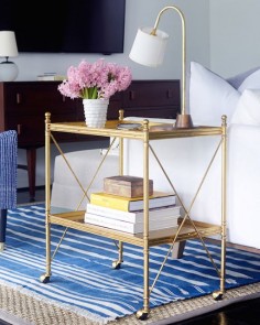 South Shore Decorating Blog: MUST SEE Blue and White One Kings Lane Entire Home Makeover