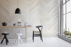 | Friday Finds: herringbone wall by Glosswood